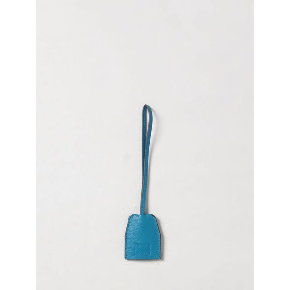 Paul Smith Men Saffiano Calf Leather Keyring Paul Smith With Embossed Logo
